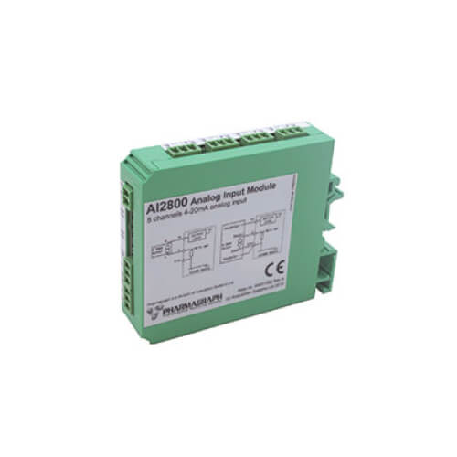 AI2800 8 Channel 4-20mA Analog Input Module